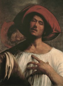 若い男が歌う 作： Giorgione da Castelfranco